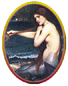 A Mermaid by J. W. Waterhouse
